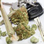 Marijuana and Driving- Don’t Drive High - Car Keys and Cannabis